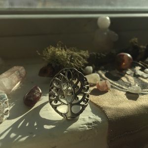 Tree of Life Sterling Silver Ring
